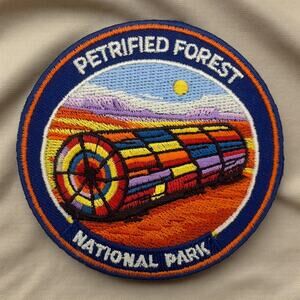Petrified Forest National Park Embroidered Patch – 3" Iron-On Arizona Badge